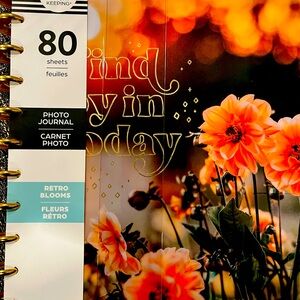 Sold-Out Happy Planner Memory Keeping Retro Blooms Big Photo Journal